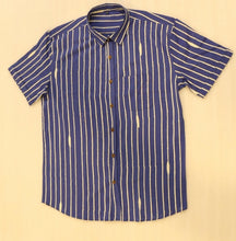 Load image into Gallery viewer, Half Sleeves Shirt Hand Block Printed Cotton
