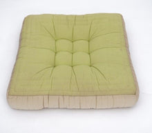 Load image into Gallery viewer, Floor Cushion Hand Block Printed Cotton