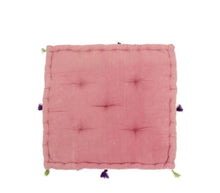 Load image into Gallery viewer, Floor Cushion Hand Block Printed