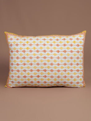 Hand-Block Printed Pillow Cover - MYYRA