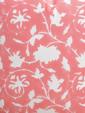 Load image into Gallery viewer, Peach Cushion Cover Hand Block Printed Cotton - MYYRA