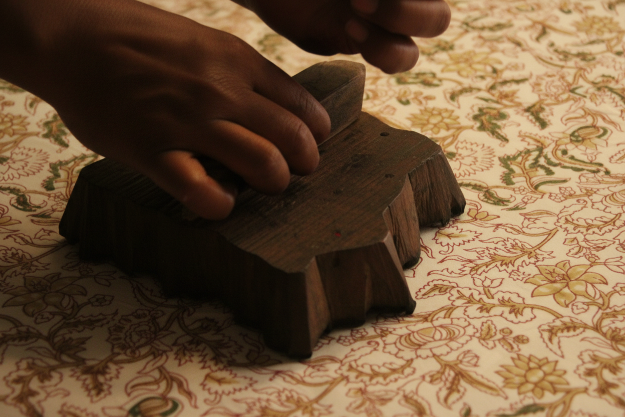 hand block printing