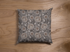 Pair of digital printed cushion covers #103 styled view | Myyra Jaipur