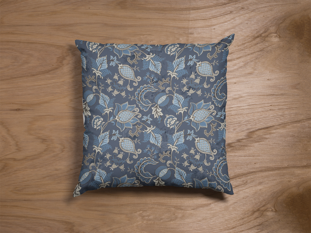 Close-up of digital print on cushion cover #103 | Myyra Jaipur