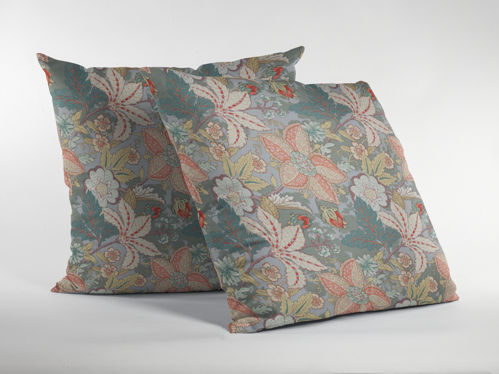 Lifestyle view of digital printed cushion cover #108 | Myyra Jaipur