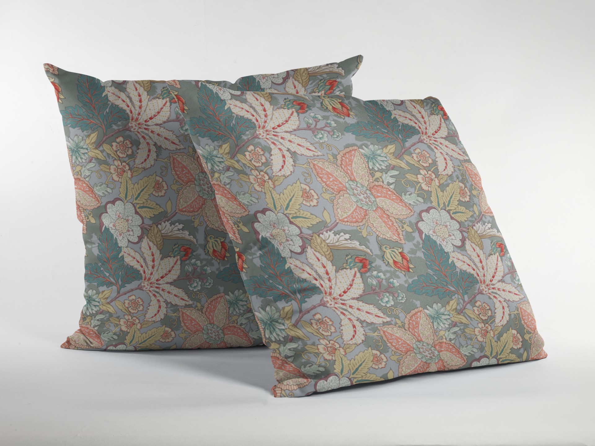 Lifestyle view of digital printed cushion cover #108 | Myyra Jaipur