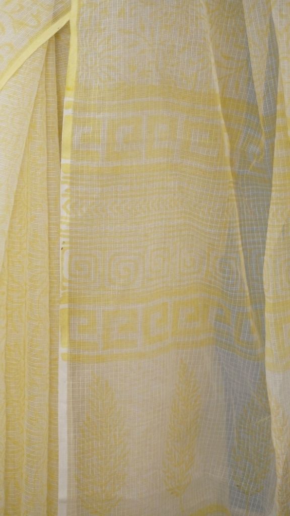 Saree Hand Block Printed Pure Cotton