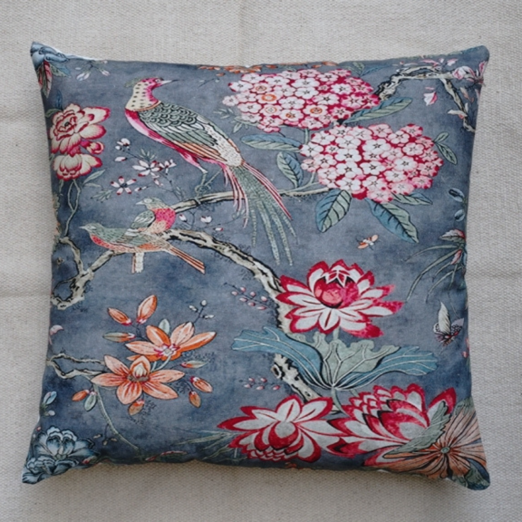 Close-up of digital print on cushion cover #04 | Myyra Jaipur