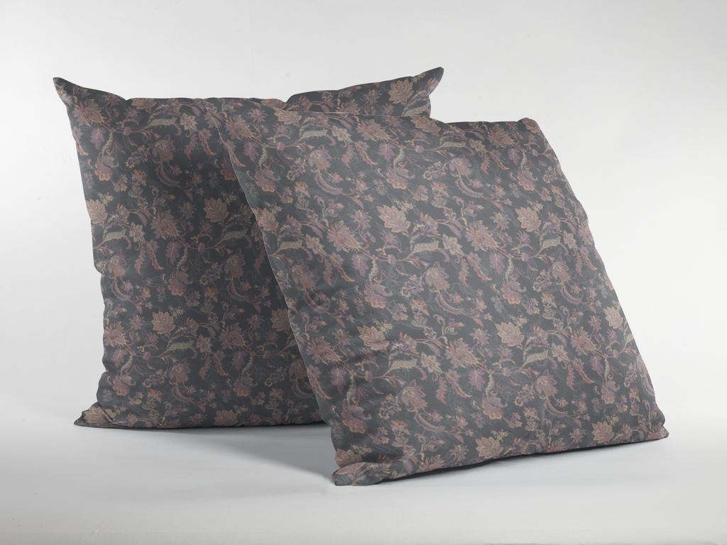 Close-up of digital print on cushion cover #112 | Myyra Jaipur