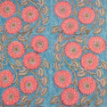 Hand block printed organic cotton fabric yardage from Myyra Jaipur