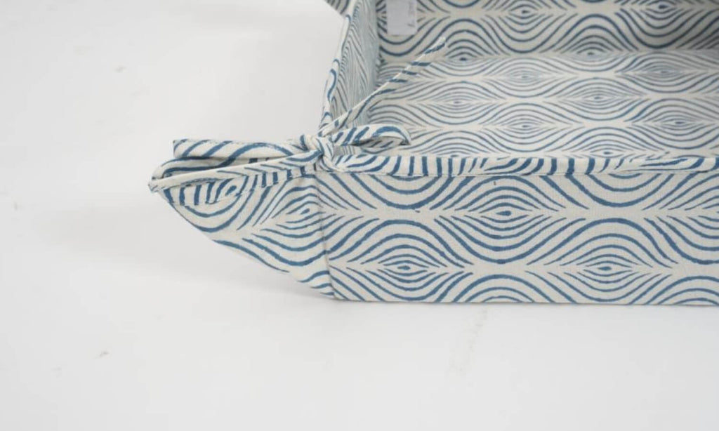 Bread Basket Hand Block Printed Cotton