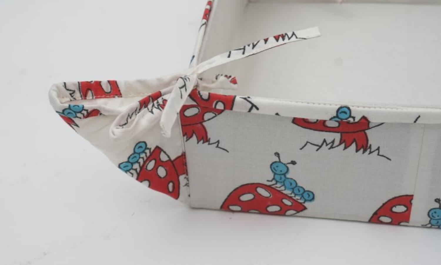 Bread Basket Hand Block Printed Cotton