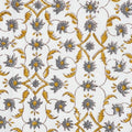 Hand block printed organic cotton fabric yardage from Myyra Jaipur