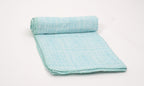 Hand block printed organic cotton dohar (lightweight cotton quilt) | Myyra Jaipur