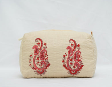 Pouch Hand Block Printed Cotton 04