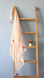 Scarf Hand Block Printed Cotton - MYYRA