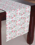Hand block printed organic cotton table runner | Myyra Jaipur