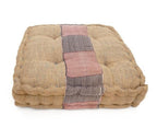 Floor cushion styled view from Myyra Jaipur