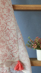 Scarf Hand Block Printed Cotton - MYYRA