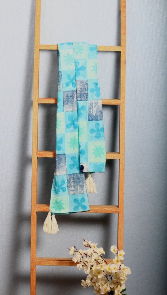 Scarf Hand Block Printed Cotton