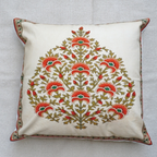 Close-up of digital print on cushion cover #06 | Myyra Jaipur