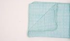 Dohar (lightweight cotton quilt) folded showing pattern repeat of hand block print | Myyra Jaipur