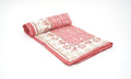 Hand block printed organic cotton dohar (lightweight cotton quilt) | Myyra Jaipur