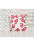 Hand block printed organic cotton cushion cover | Myyra Jaipur