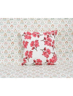 Hand block printed organic cotton cushion cover | Myyra Jaipur