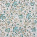 Hand block printed organic cotton fabric yardage from Myyra Jaipur