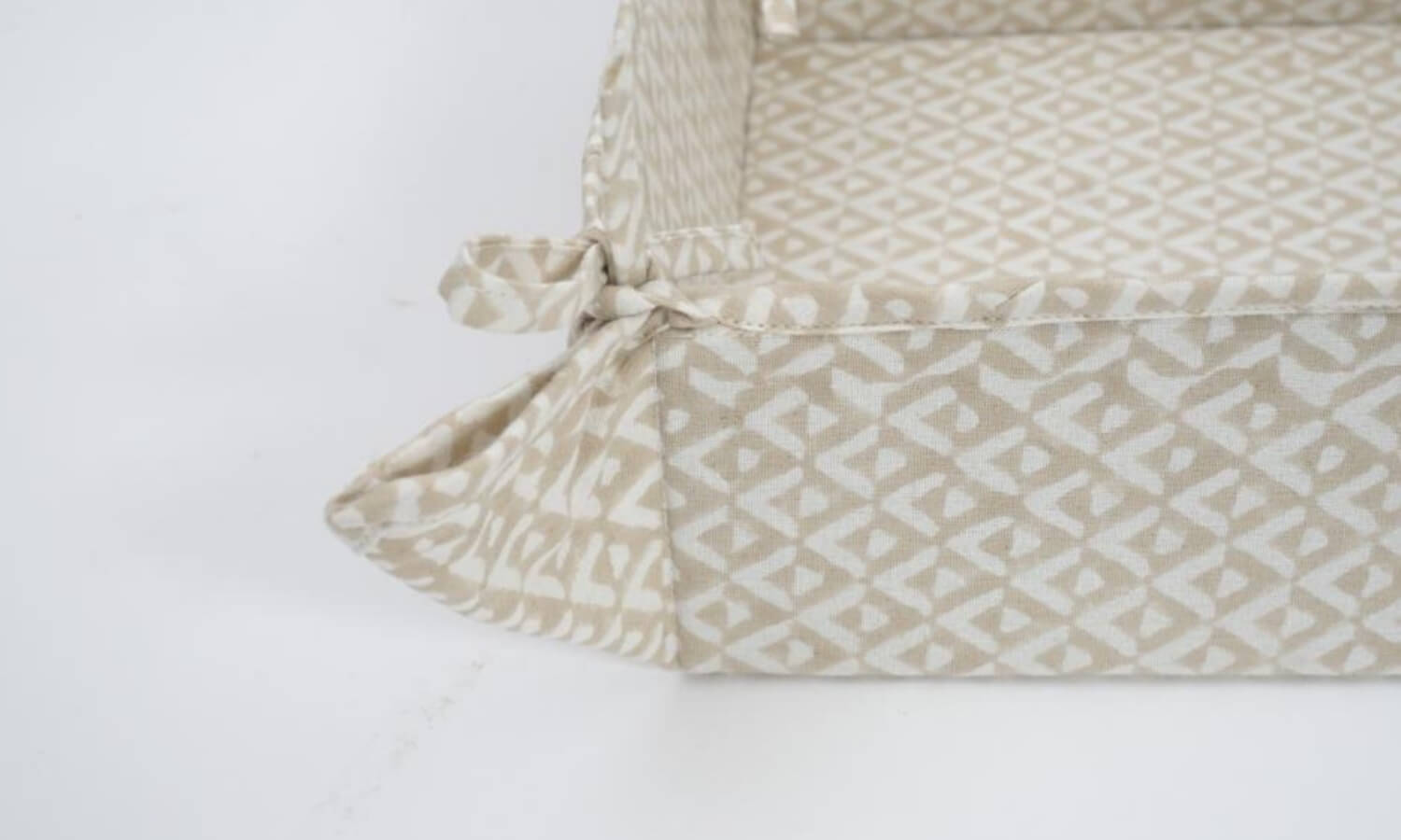 Bread Basket Hand Block Printed Cotton