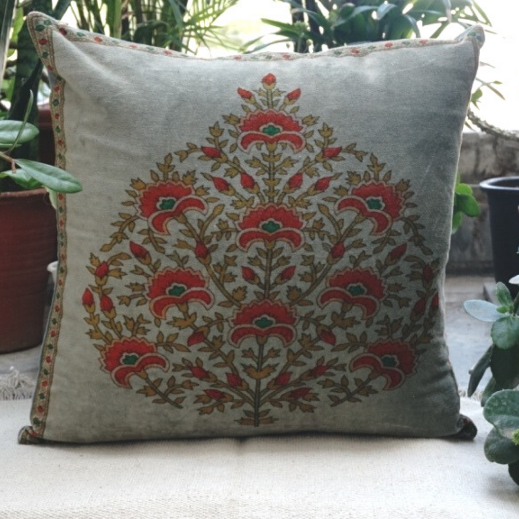 Digital printed cushion cover #07 from Myyra Jaipur