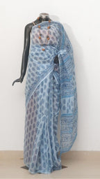 Saree Hand Block Printed Cotton