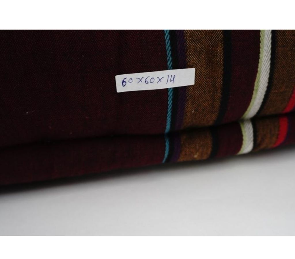 Floor cushion styled view from Myyra Jaipur