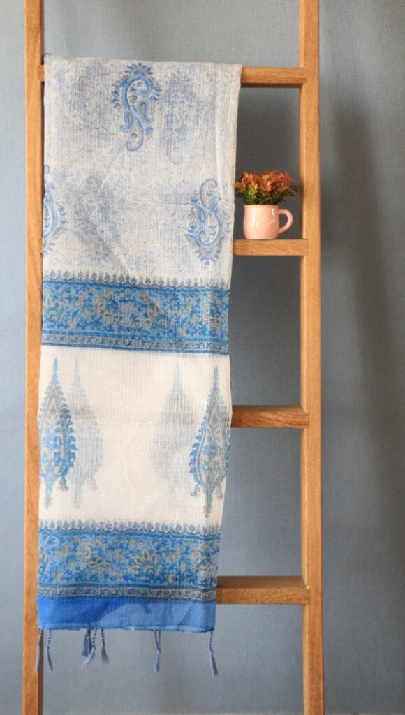 Scarfs Hand Block Printed Cotton - MYYRA