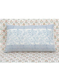 Hand block printed organic cotton pillow cover | Myyra Jaipur