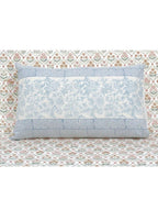 Hand block printed organic cotton pillow cover | Myyra Jaipur