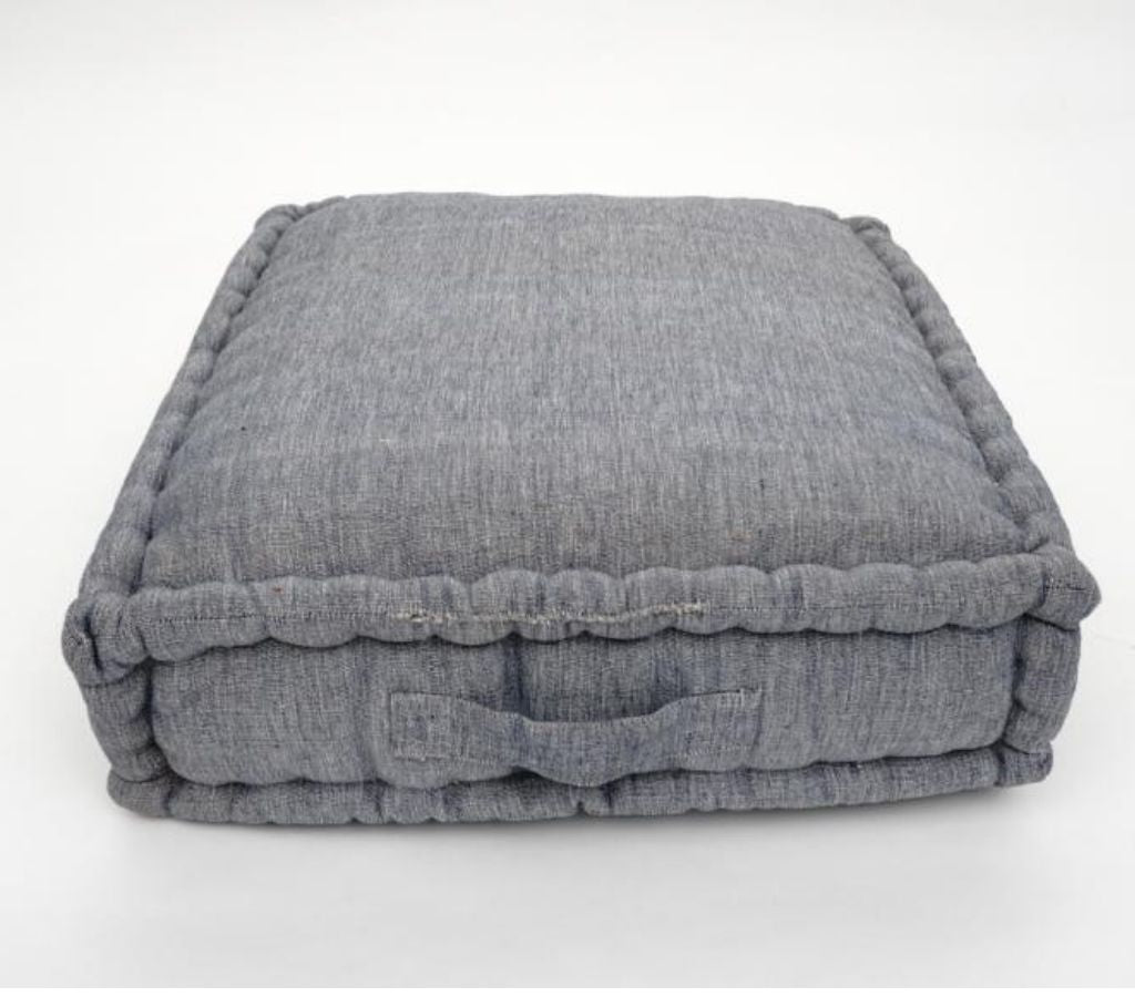 Floor cushion styled view from Myyra Jaipur