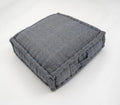 Hand block printed organic cotton floor cushion | Myyra Jaipur