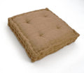 Hand block printed organic cotton floor cushion | Myyra Jaipur