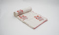Hand block printed organic cotton dohar (lightweight cotton quilt) | Myyra Jaipur
