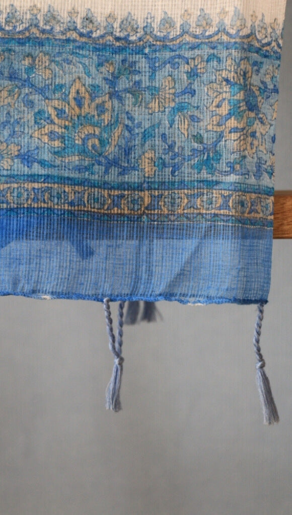 Scarfs Hand Block Printed Cotton - MYYRA