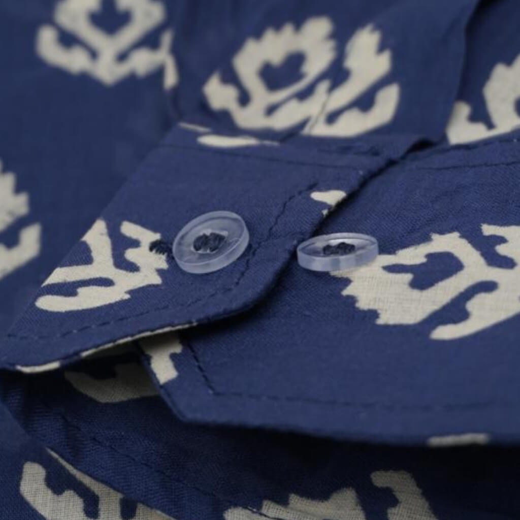 Block Printed Full Sleeve Shirt Pure Cotton