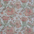 Hand block printed organic cotton fabric yardage from Myyra Jaipur