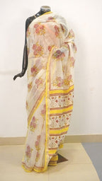 Saree Hand Block Printed Coton