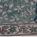 Hand block printed organic cotton fabric yardage from Myyra Jaipur
