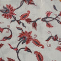 Hand block printed organic cotton fabric yardage from Myyra Jaipur