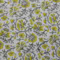 Hand block printed organic cotton fabric yardage from Myyra Jaipur