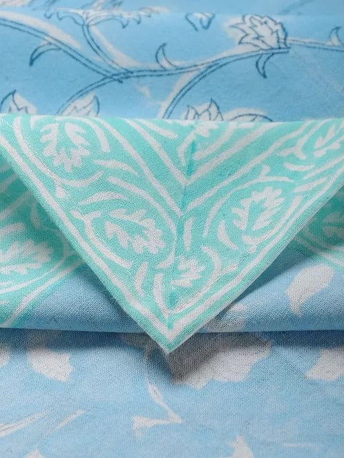 Bed Cover Hand Block Printed Cotton