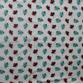 Hand block printed organic cotton fabric yardage from Myyra Jaipur